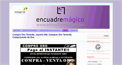 Desktop Screenshot of encuadremagico.com